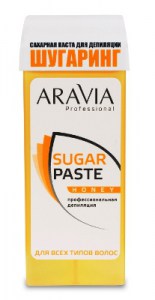 ARAVIA Паста сахарная для депиляции в картридже Медовая очень мягкой консистенции 150гр